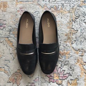 Black Aldo Loafers